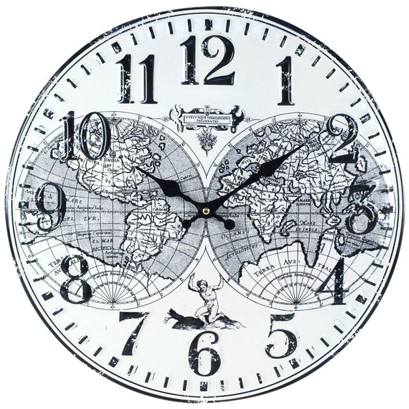 foto del prodotto signes grimalt orologio da muro adorno orologi multicolore wall 3x40x40cm 16231