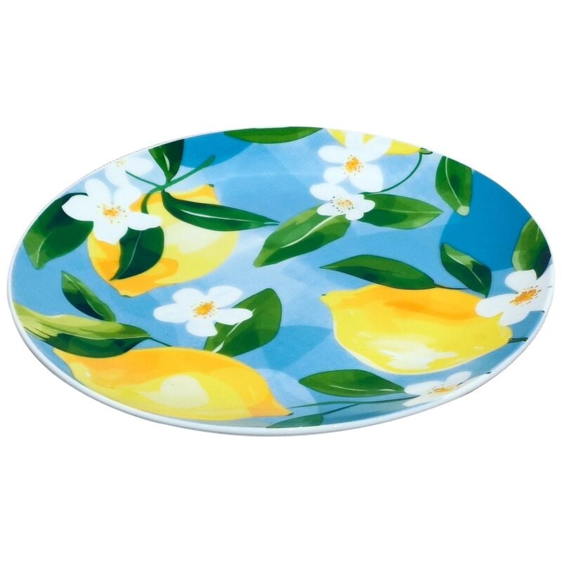 foto del prodotto signes grimalt piatto dessert limone con confezione regalo elegante e originale per regali, decorazione e uso quotidiano