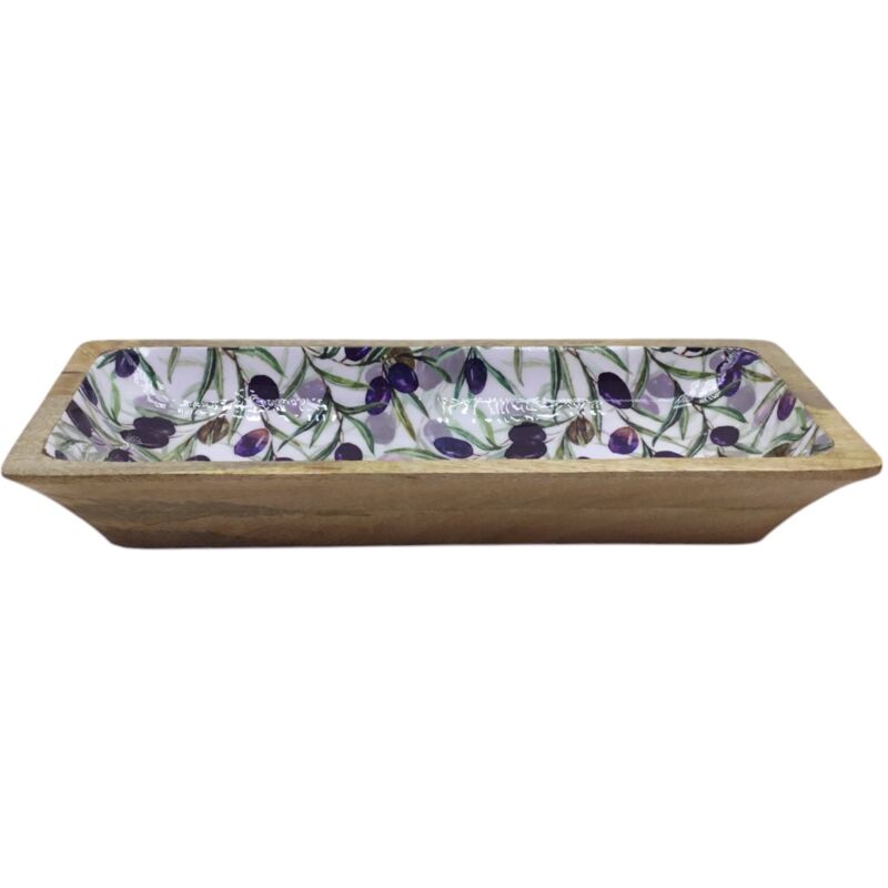 foto del prodotto signes grimalt piccolo vassoio in legno per decorare e riporre, ideale per cucina e soggiorno, design elegante e funzionale