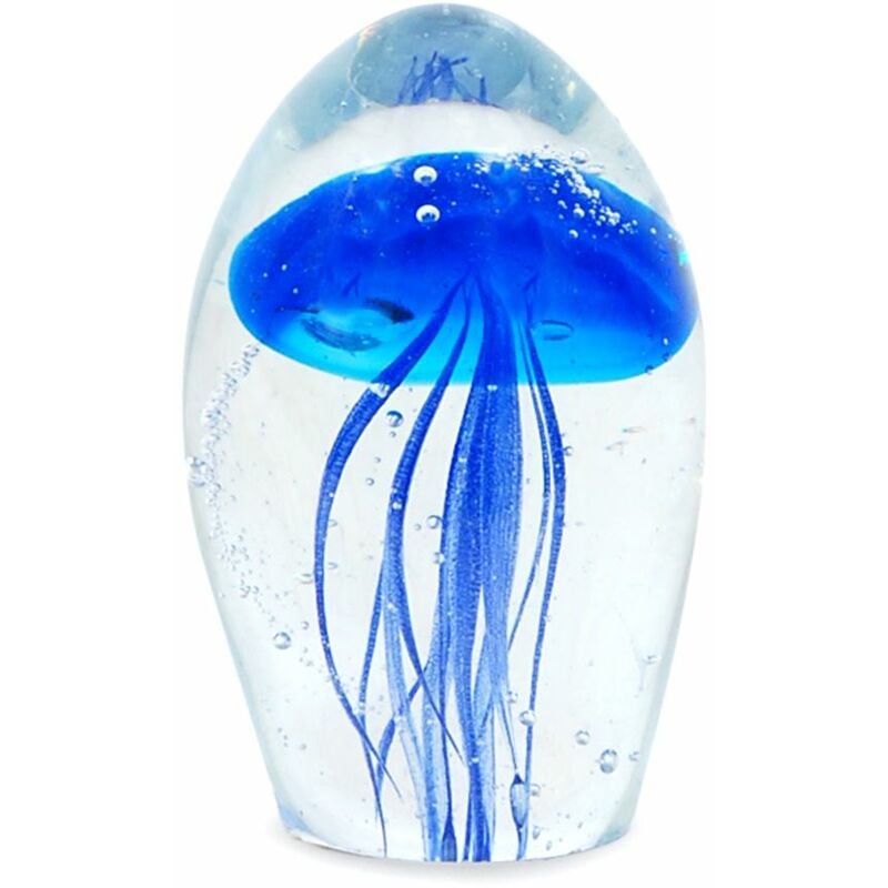 foto del prodotto signes grimalt regalo pisapapel pisapapel medusa pisapapeles blue 6x6x10cm 16545 azul