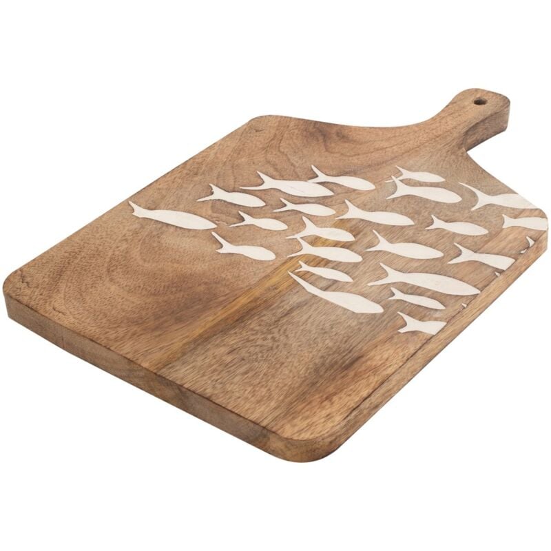 foto del prodotto signes grimalt scatole e vassoi per pesce con tagliere tavola rettangolare marrone 2x33x20 cm