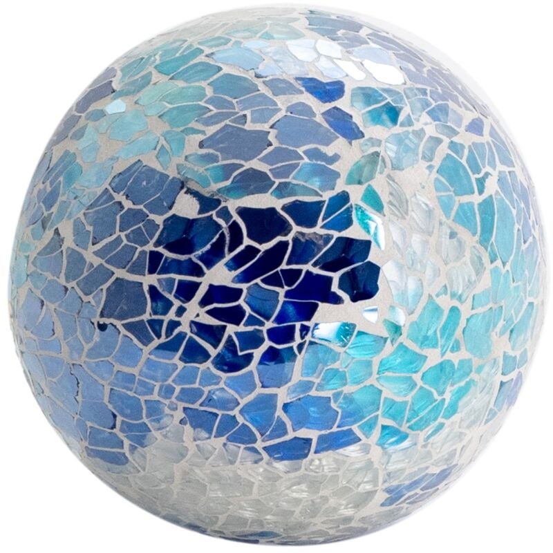 foto del prodotto signes grimalt sfera decorativa in vetro blu per la decorazione di casa e ufficio