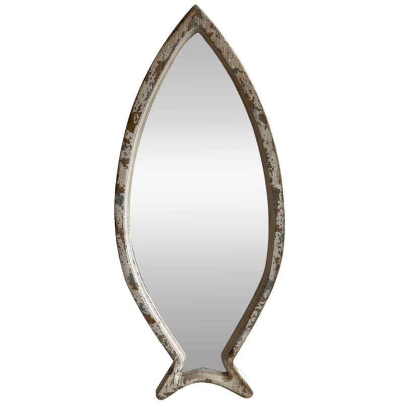 foto del prodotto signes grimalt specchio decorativo per pesci in legno e vetro per la decorazione domestica