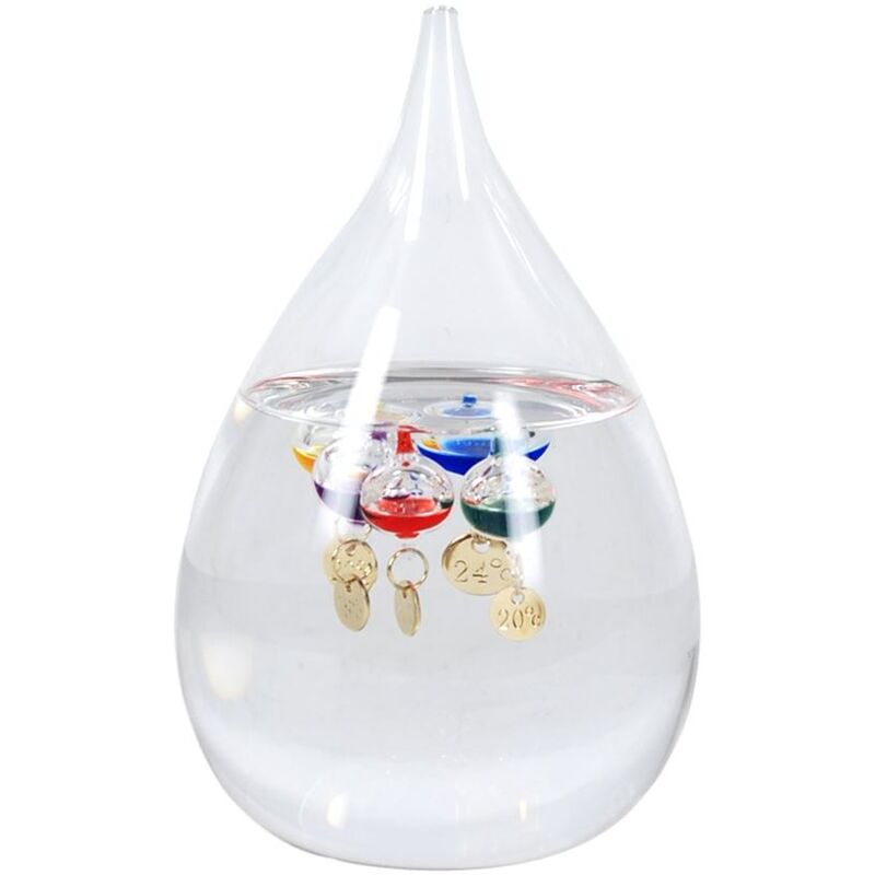 foto del prodotto signes grimalt termometro regalo galileo galilei termometro pisapapeles white 10x10x16cm 18855