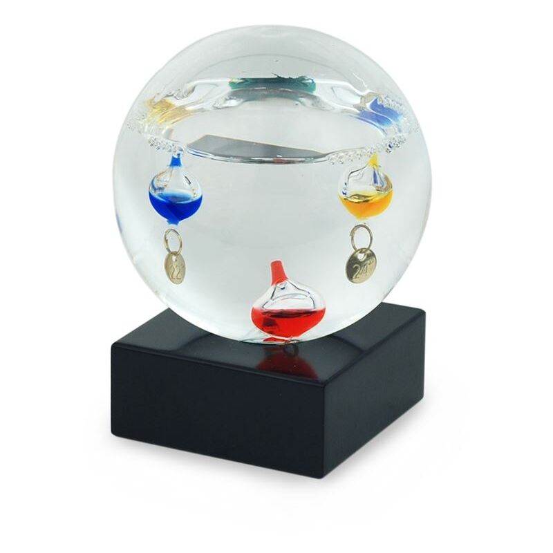 foto del prodotto signes grimalt termometro regalo galileo termometro pisapapeles multicolor 8x8x10cm 12793