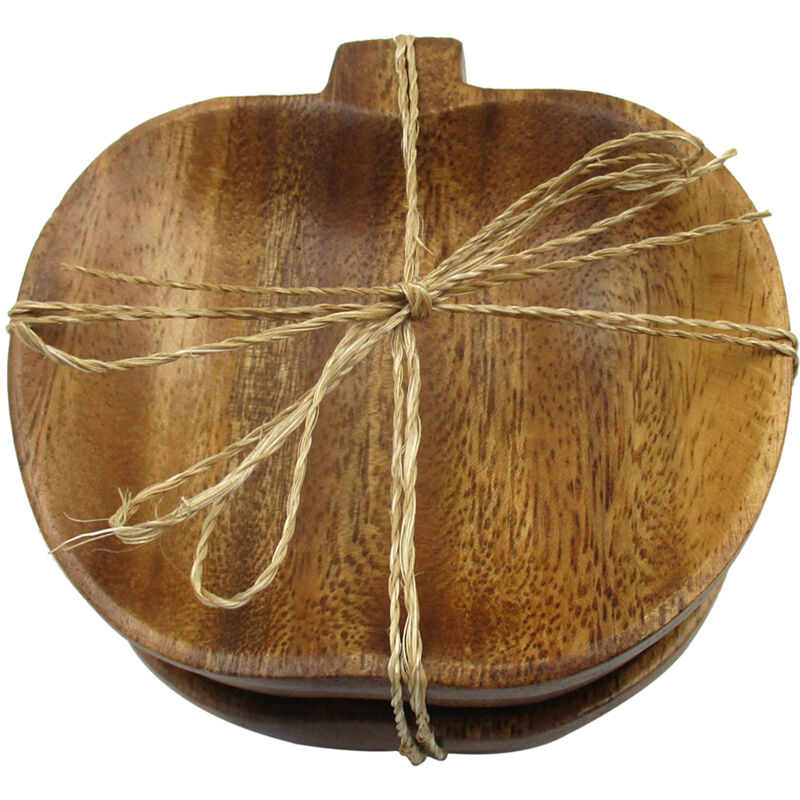 foto del prodotto signes grimalt - utensili apple bowls 3u ciotola marrone - 7x11x11 cm