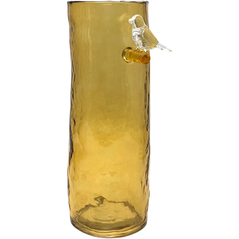 foto del prodotto signes grimalt - vasi e supporto del vaso cristallino vaso verde - 27x13x10cm