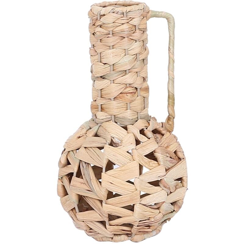 foto del prodotto signes grimalt vaso decorativo in palma e alghe, accessorio naturale per la decorazione domestica, stile moderno ed elegante