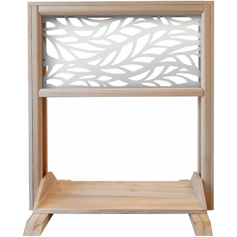 foto del prodotto signorbit alghe delimitatore danyfan paravento modulabile 98x108cm in legno e pvc