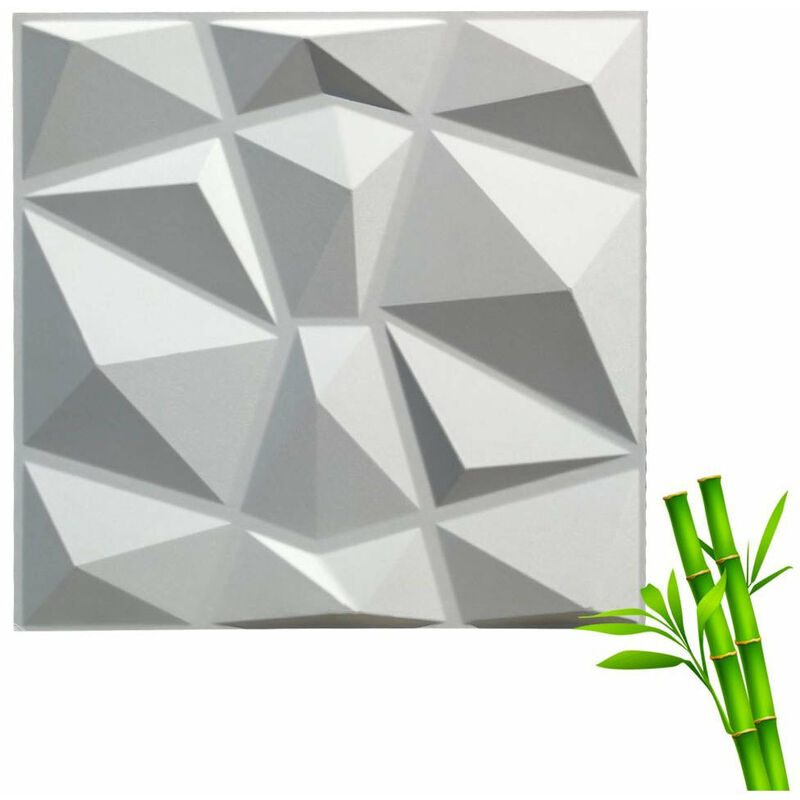 foto del prodotto signorbit diamond bit pannello in fibra di bamboo 100 naturale pezzi 4 totale 1 metro quadrato
