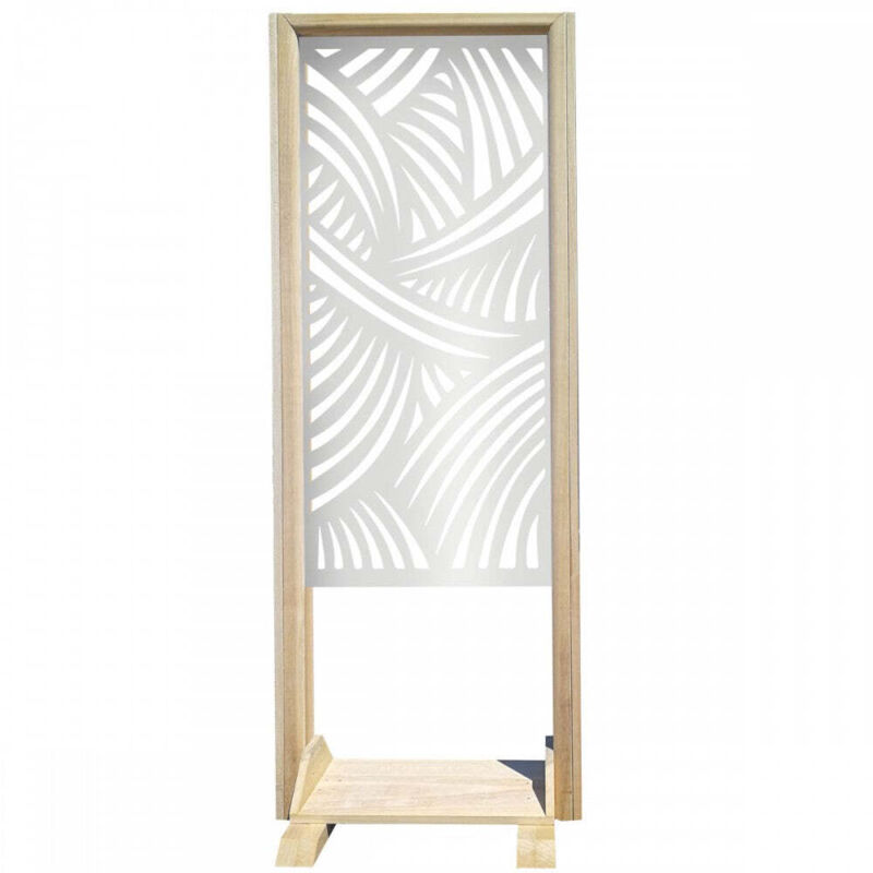 foto del prodotto signorbit fasce separ paravento modulabile 70x190cm in legno e pvc colore bianco
