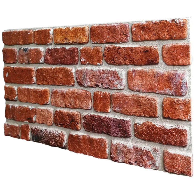 foto del prodotto signorbit - focolare - pannello finto mattone in eps resinato misura 100x50 cm spessore 2 cm