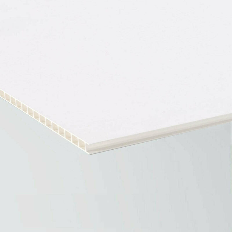 foto del prodotto signorbit pannello polionda spessore 5 mm professionale misura 100x50 cm colore bianco