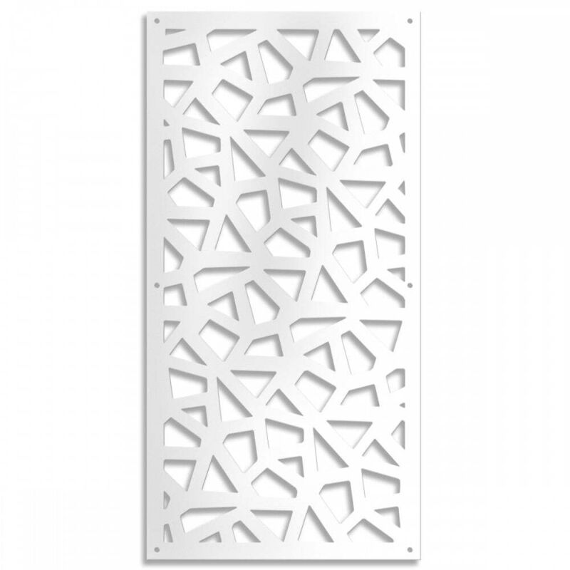 immagine 0 del prodotto signorbit segmenti pannello in pvc traforato parasole misura 98x198 cm colore bianco
