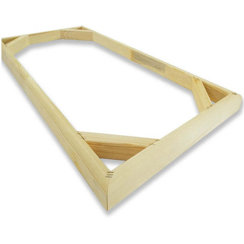 foto del prodotto signorbit telaio in legno listellare levigato per montaggio tela rettangolare misura 200x100