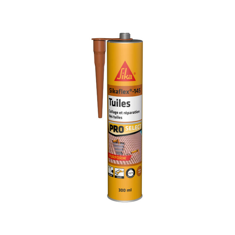 foto del prodotto sika adesivo flessibile per piastrelle flex 145 tuiles purform terre cuite 300ml