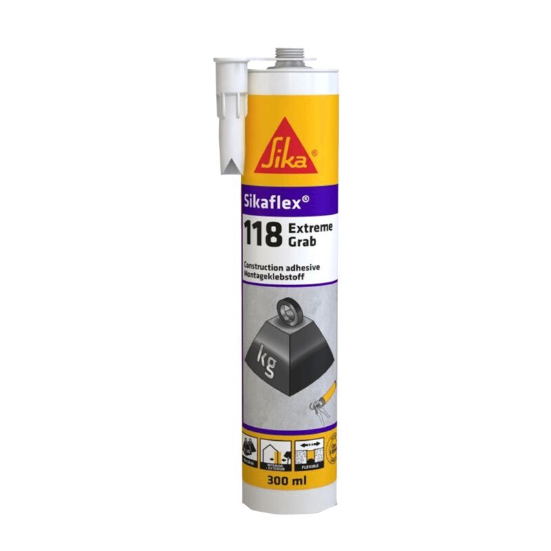 foto del prodotto sika adesivo flex 118 extr.grab bi. cartuccia 290 ml