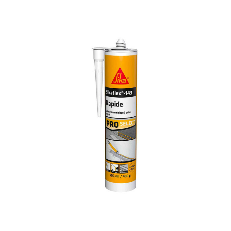 foto del prodotto sika flex 143 colla rapida bianco 290ml