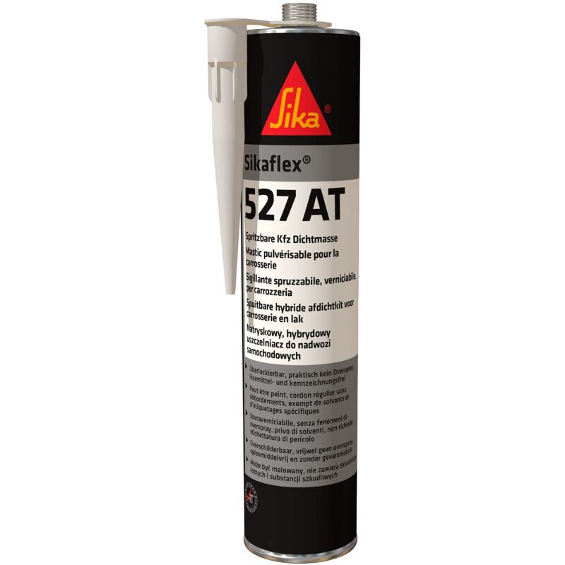 foto del prodotto sika flex 527 at, bianco sigillante a terminazione silanica per giunti interni ed esterni della carrozzeria cartuccia da 300 ml