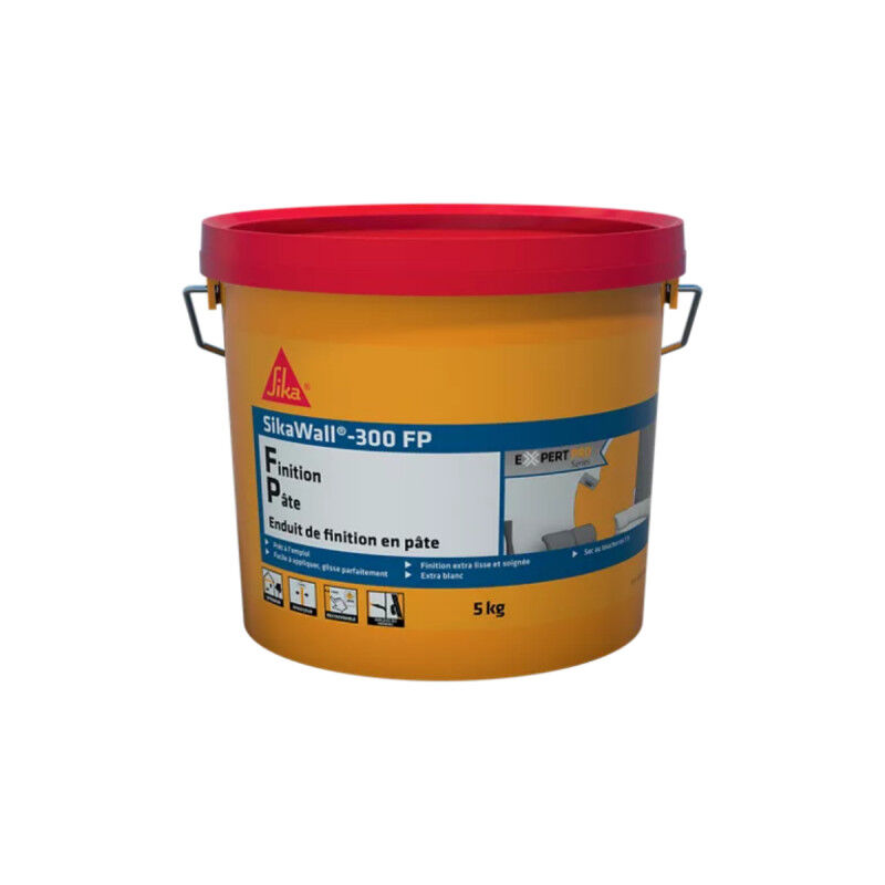 foto del prodotto sika intonaco di finitura in pasta wall 300 bianco 5 kg