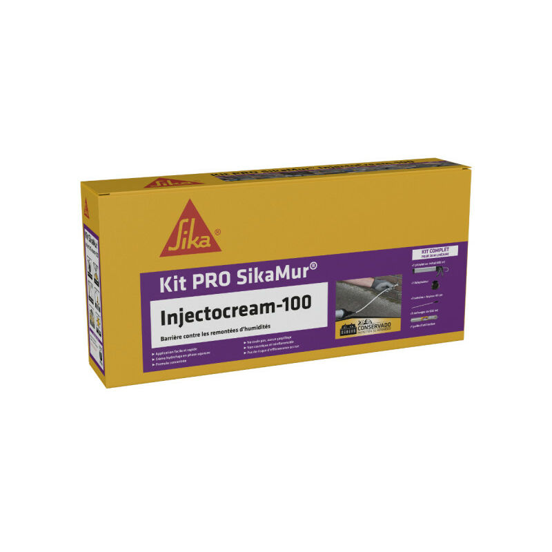 foto del prodotto sika kit mur injectocream anti moisture pro 20m
