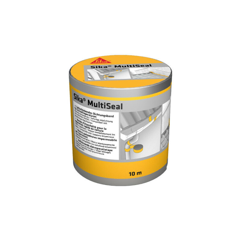 foto del prodotto sika nastro impermeabilizzante bituminoso multiseal alu 150mm x 10m