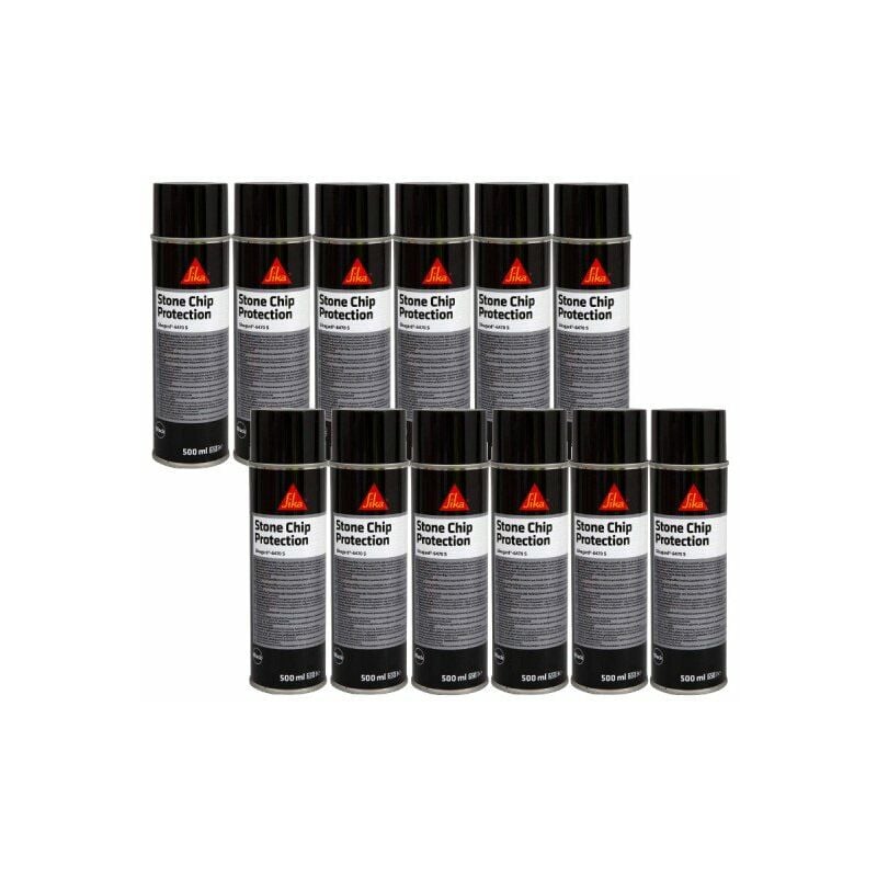 foto del prodotto sika set di 12 rivestimenti gard 6470 s nero 500ml