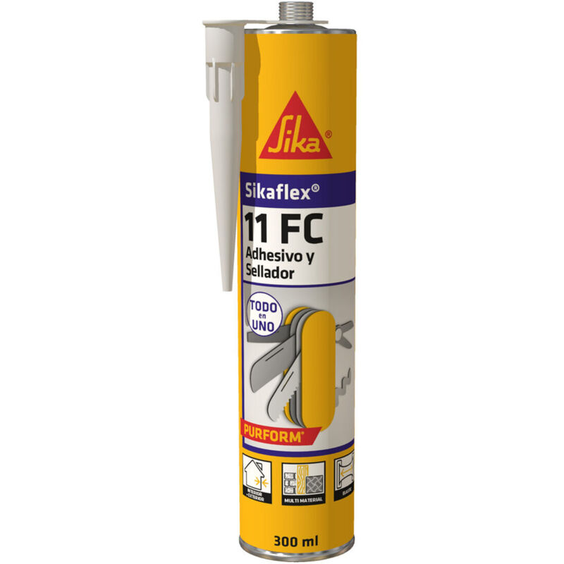 foto del prodotto sika sigillante adesivo flex 11fc purform marrone 300 ml