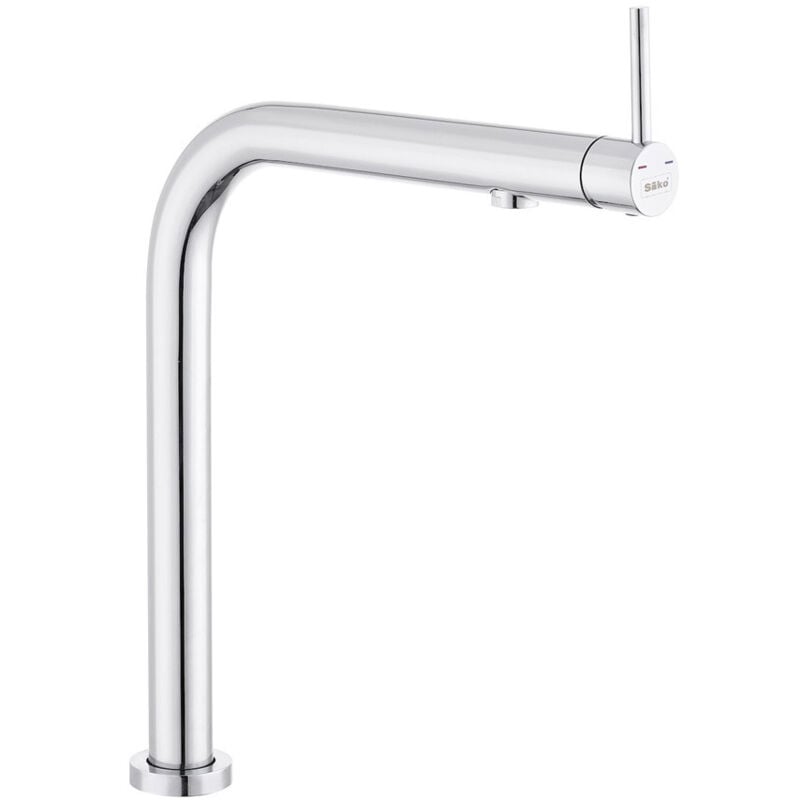 foto del prodotto siko miscelatore per lavello sottopiano con braccio girevole, cromo bsd289 