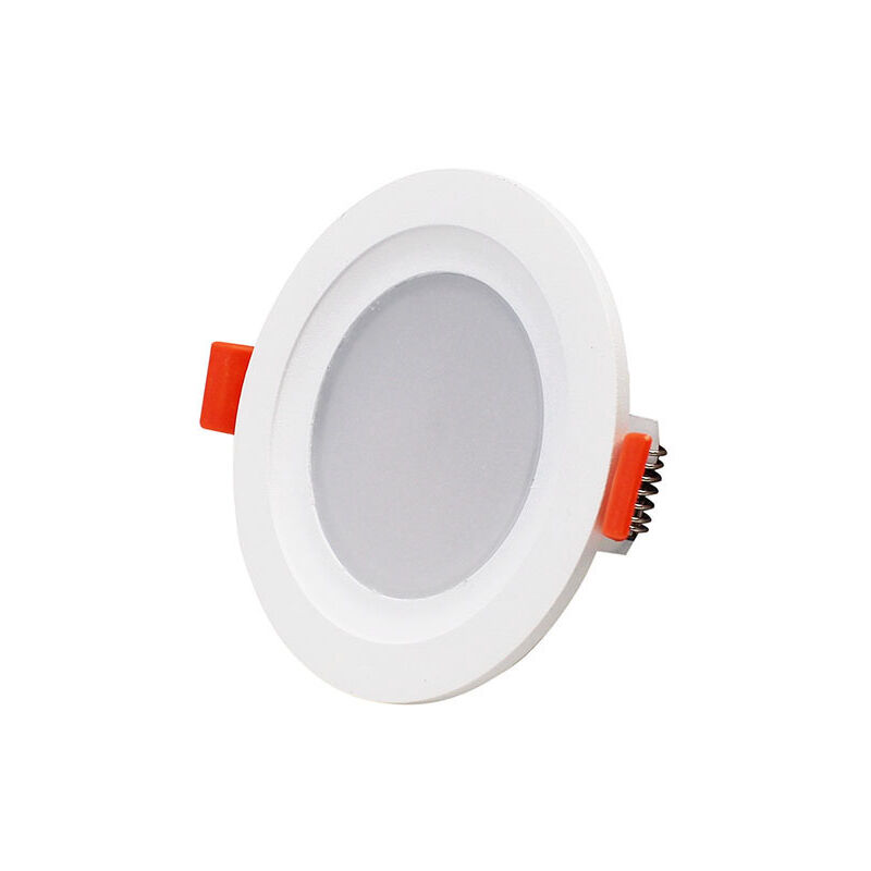 foto del prodotto silamp faretto incasso led 7w 220v diametro 95 mm ip65 driver incorporato f.i.70 85 mmluce fredda 6400k