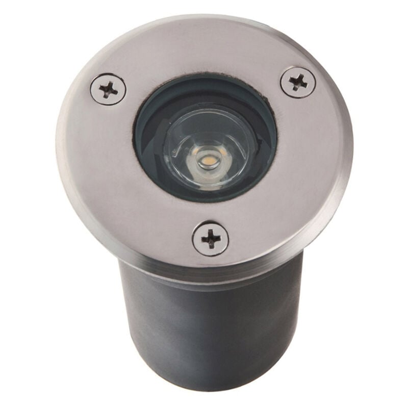 foto del prodotto silamp faretto led 3w calpestabile da incasso da interno ed esterno f83 1x3wluce neutra naturale 4200k