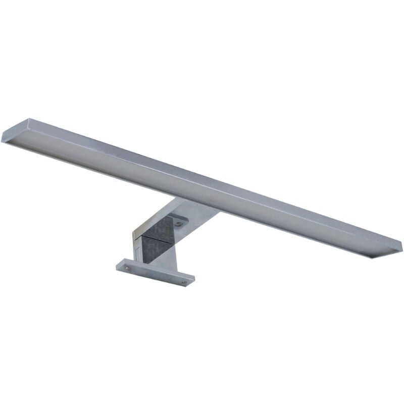 foto del prodotto silamp lampada applique led 12w da bagno specchio argento b112 12wluce fredda 6400k