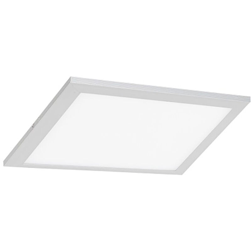 foto del prodotto silamp pannello led 30x30 18w 220v bordo argento driver incluso p20 panel30x30 18wluce calda 3000k