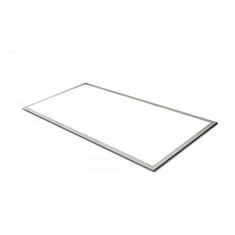 foto del prodotto silamp pannello led 60x30 30w 220v bordo argento driver incluso panel60x30 30wluce neutra naturale 4200k