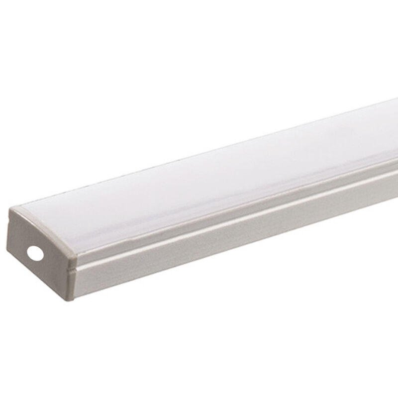 foto del prodotto silamp profilo alluminio 2m larga 2cm per striscia led barra 13 2m minimo ordine 5 pz