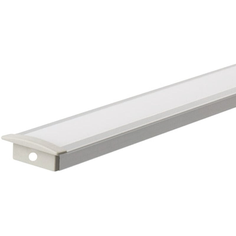 foto del prodotto silamp profilo alluminio incasso 2m per striscia led barra 12 2m minimo ordine 5pz