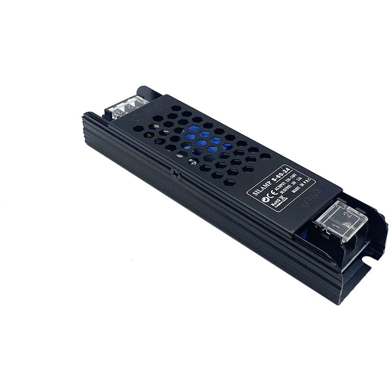 foto del prodotto silamp trasformatore 24v dc 60w 2.5a ip20 per lampade strisce led 24v y1 60w