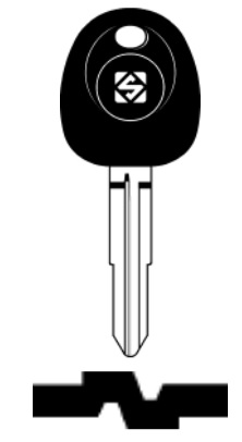 foto del prodotto silca chiave auto transponder s chip hyn10te