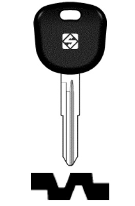 foto del prodotto silca chiave auto transponder s chip kia3rte