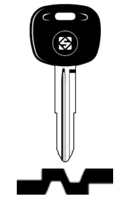 foto del prodotto silca chiave auto transponder s chip mit8te