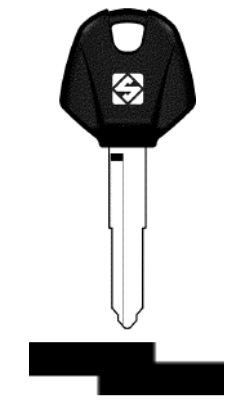 foto del prodotto silca chiave auto transponder s chip yh35rate
