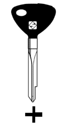 foto del prodotto silca chiave croce xbw1p