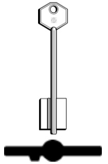 foto del prodotto silca chiave doppia mappa pll confezione da pezzi 5