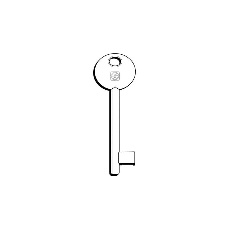 foto del prodotto silca chiave patent passe partout 6p1d numeri pari ottone do confezione da pezzi 5