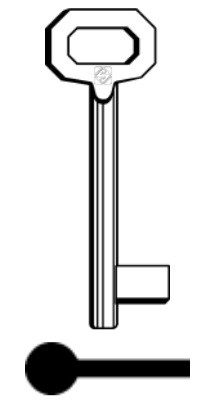 foto del prodotto silca chiave patent passe partout q8 5012 confezione da pezzi 5