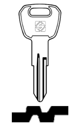 foto del prodotto silca chiave porta alp9 confezione da pezzi 5