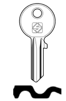 foto del prodotto silca chiave porta cs6 confezione da pezzi 5