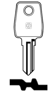 foto del prodotto silca chiave porta lf23r confezione da pezzi 5