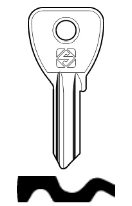 foto del prodotto silca chiave porta oc236 confezione da pezzi 5