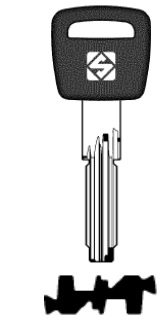 foto del prodotto silca chiave punzonata cs116ap confezione da pezzi 5